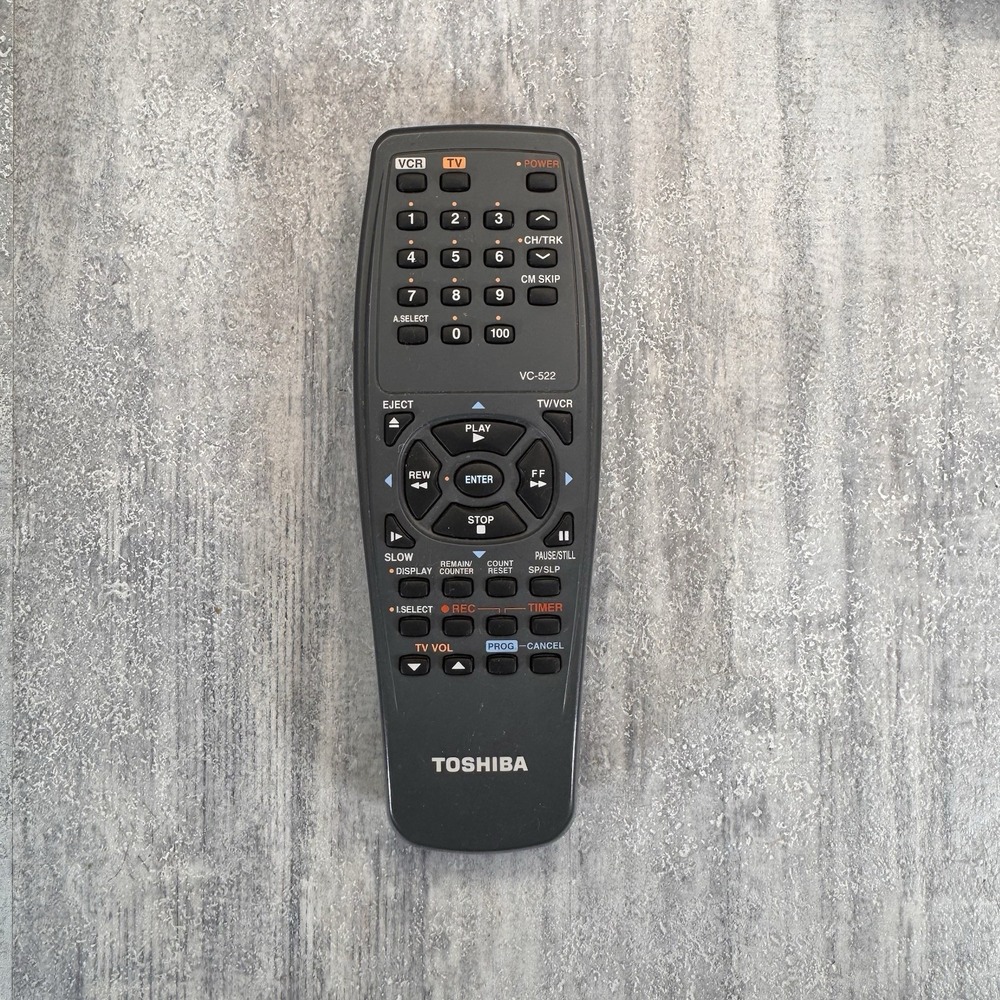 Toshiba TV/VCR Remote Control VC-522